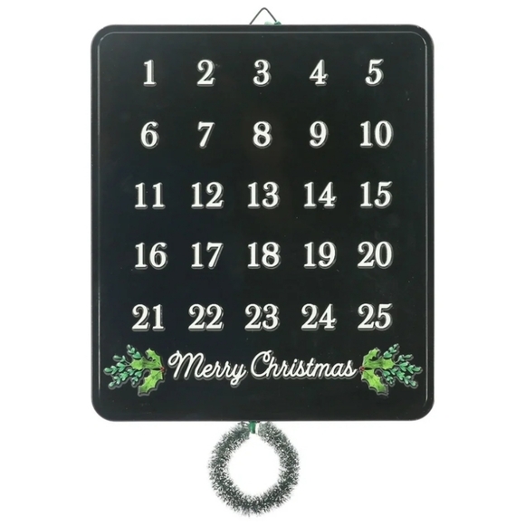 Ashland Other - Ashland Christmas Countdown Metal Wall Christmas Decoration Magnet Holiday
